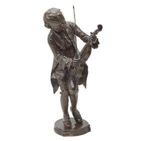 Louis Barrias, Mozart, bronze