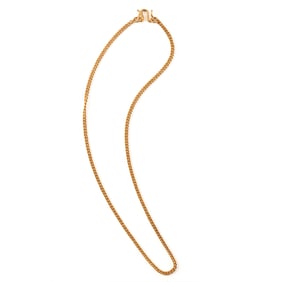 24k Yellow Gold Neck Chain.