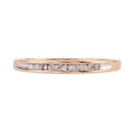 Diamond, 14k Yellow Gold Ring.