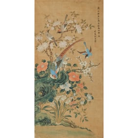 Manner of Zhang Ruo'Ai (1713-1746), Birds