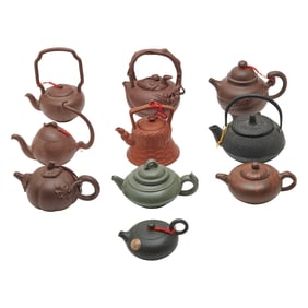 Colletion of Chinese and Japanese Teapots