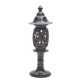 Japanese Bronze Candle Holder
