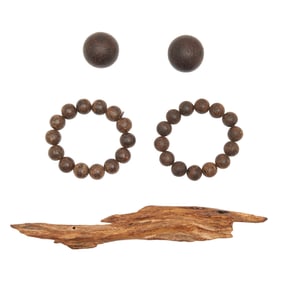 Assorted Chinese Agarwood Items