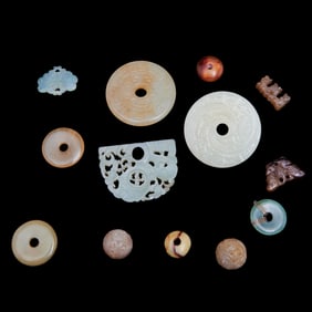 Assorted Chinese Jade Carvings