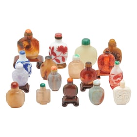 Collection of Chinese Snuff Bottles and Book