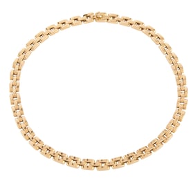 Cartier Panthere Maillon 18k Yellow Gold Necklace