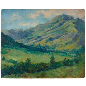 Edgar Payne, Hollywood Canyon, oil on canvas