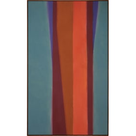 Charles Pollock, F. Mc. C. P., acrylic on canvas