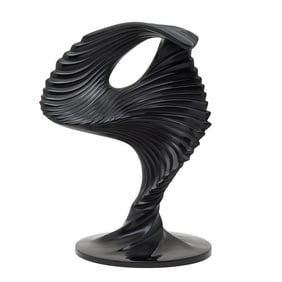 Lalique Limited Edition Black Crystal Trophee Noir