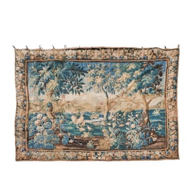 Seventeenth Century Flemish Verdure Tapestry