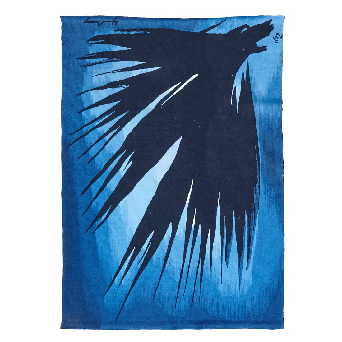 Hans Hartung Abstract Tapestry (1 of 2)