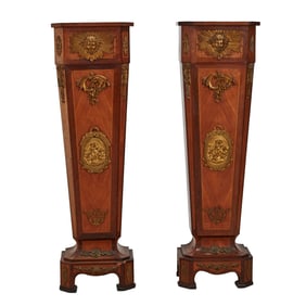 Pair Louis XVI Style Pedestals