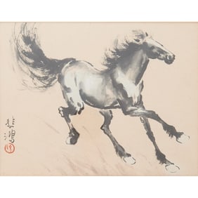 Attributed to Xu Beihong (1895-1953), Horse