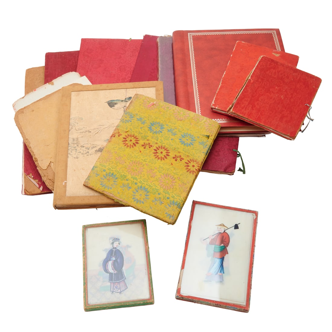 Collection of Chinese Pith Painting Albums (1 of 5)