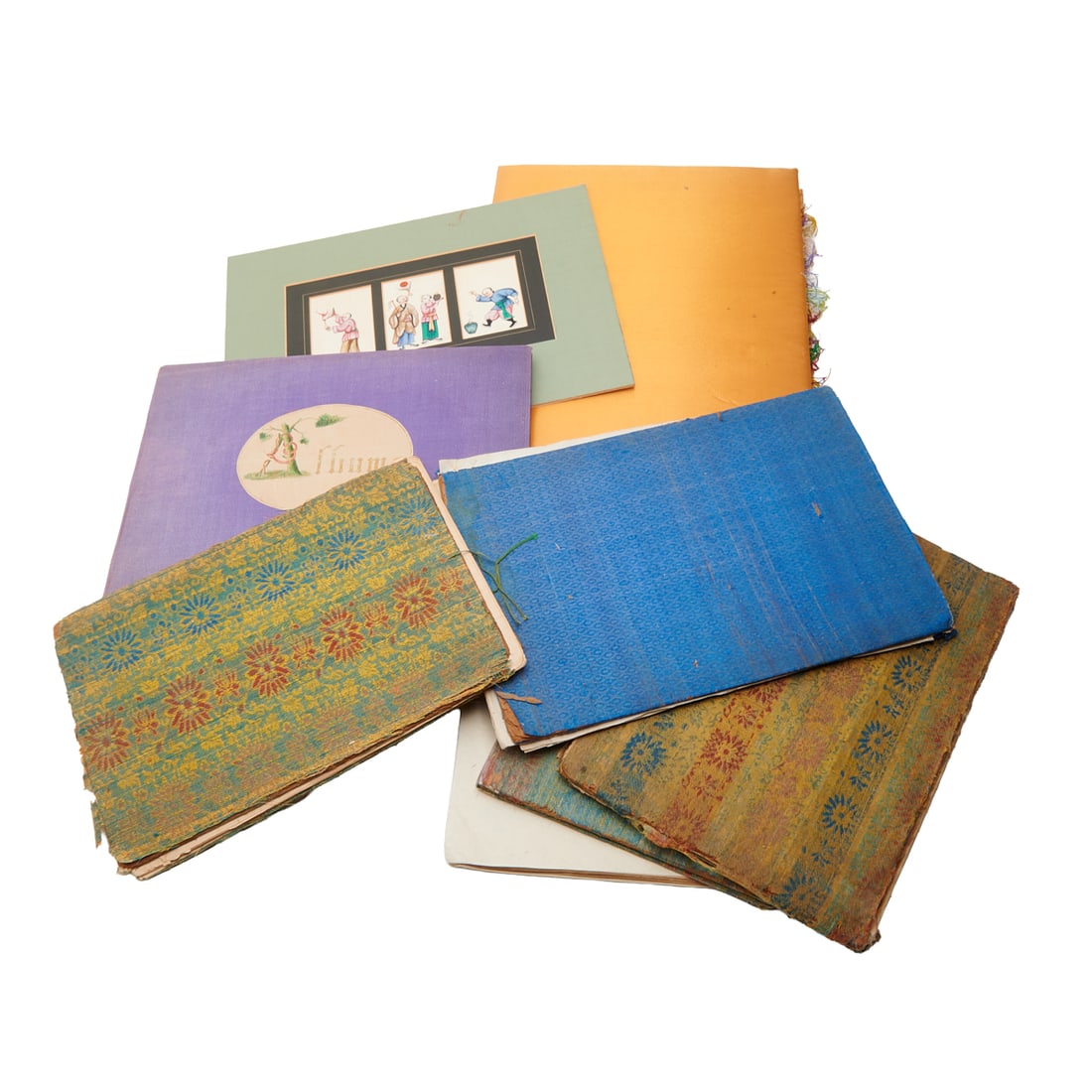 Collection of Chinese Pith Painting Albums (1 of 4)