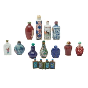 Assorted Chinese Snuff Bottles