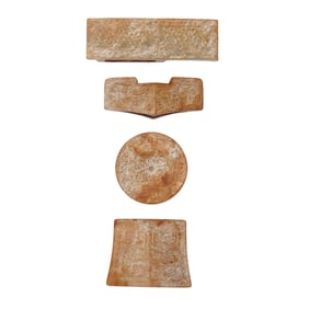 Chinese Jade and Hardstone Sword Parts