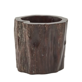 Chinese Zitan Wood Brushpot