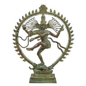 Indian Bronze Statue of Shiva Nataraja
