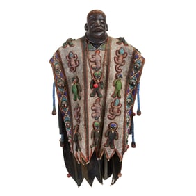 African Yoruba Beaded Tunic