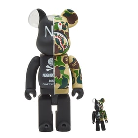 Medicom Bearbrick x Bape x Neighborhood