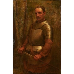 EDWIN ARTHUR WARD, Knight of the Field, oil on canvas