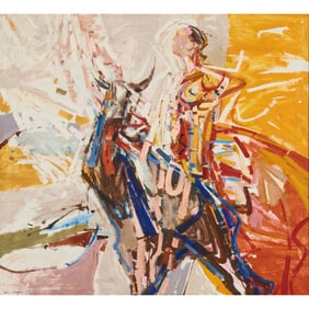 Lundy Siegriest, Veronica, oil on canvas