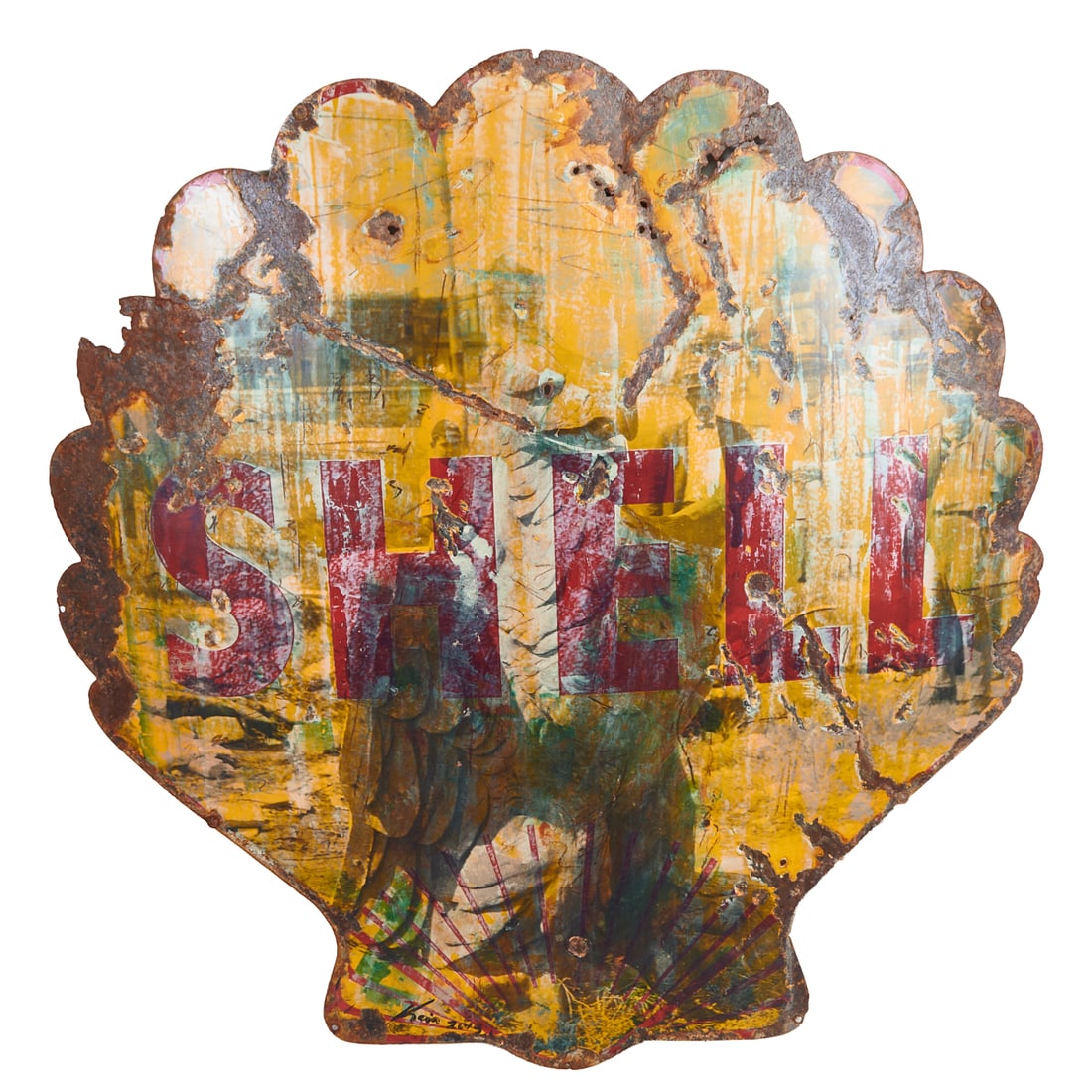 Kadir Lopez Nieves, Shell-Maine, Shell Sign from Cuba (1 of 4)