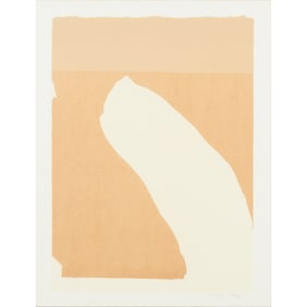 Robert Motherwell, Untitled from Flight, silkscreen
