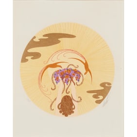Erte, Noon, serigraph