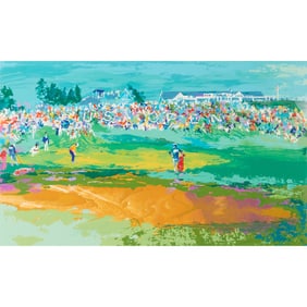 LeRoy Neiman, Home Hole at Shinnecock, serigraph