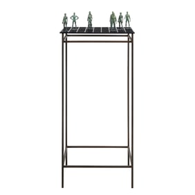 Bronze Figures on Stand, Encounters, Bill Starke
