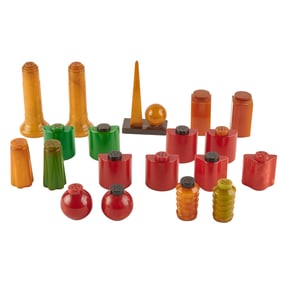 Collection of Bakelite Salt & Pepper Shakers