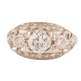 Vintage Diamond, Platinum Ring