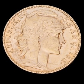France 1903 20 Franks Gold Coin