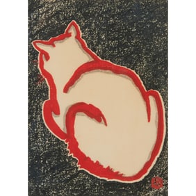 HASEGAWA SADANOBU IV (1914-1999), Red Cat