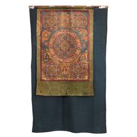 Tibetan Mandala Thangka