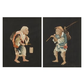 Japanese Figural Embroideries