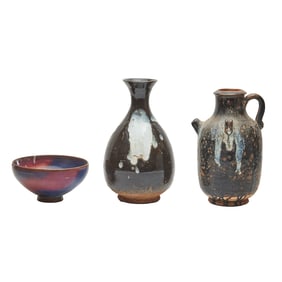 Three Chinese Ceramic Vessels