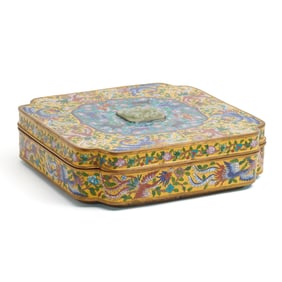 Chinese Cloisonne Box