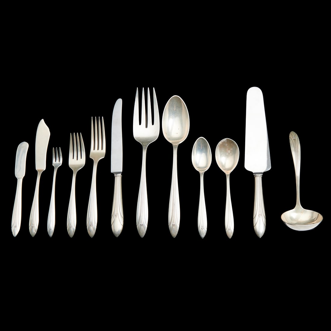 International Elsinore Pattern Sterling Silver Flatware Set