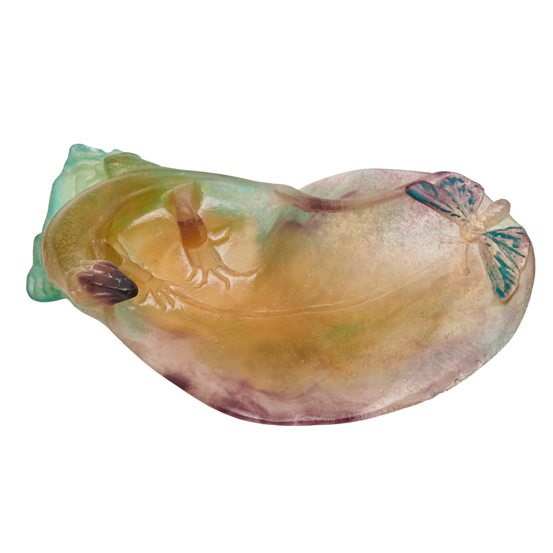 Daum Pate de Verre Glass Vide Poche (1 of 5)