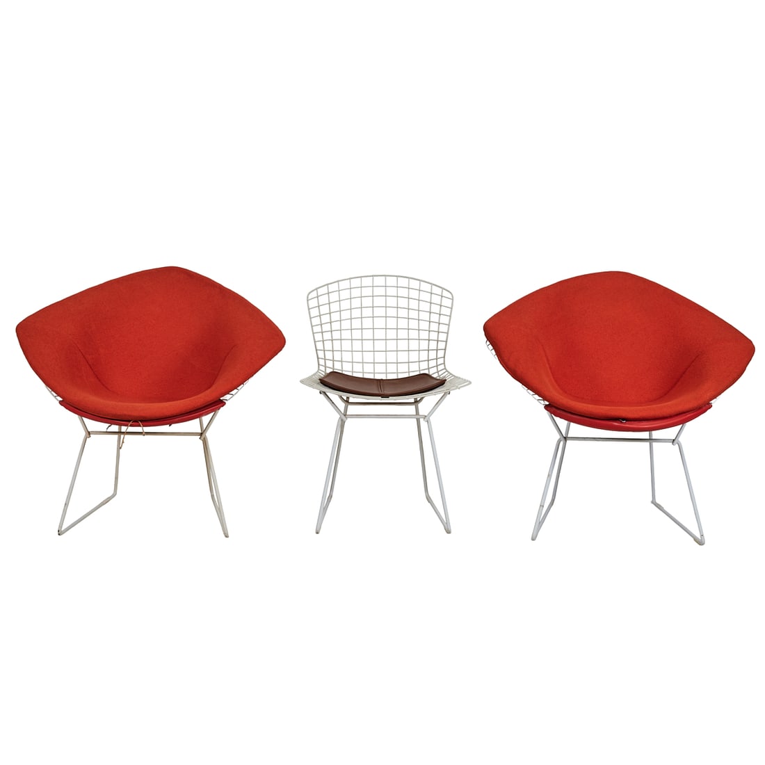 Harry Bertoia for Knoll Chairs, Two Diamond and One Side (1 of 4)
