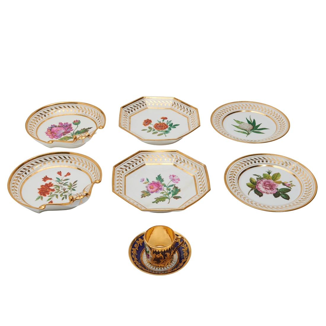 Nast and Feuillet Porcelain Botanical Tableware (1 of 9)