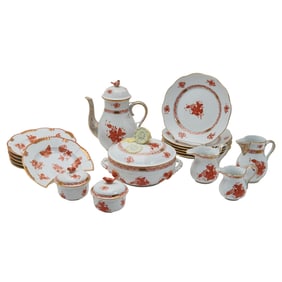 Collection of Herend Chinese Bouquet and Fortuna Porcelain