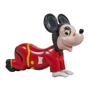 Carved and Polychrome Painted Mickey Mouse Carousel Figure
