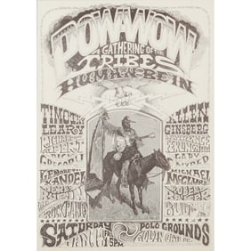 1967 Human Be-In Rick Griffin Poster