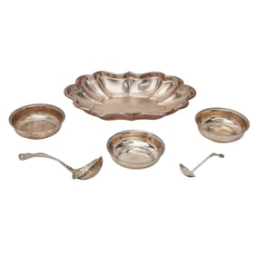 Collection of Sterling Silver Hollowware and Serving Pieces
