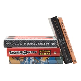 Five Michael Chabon Books, Including Signed First Editions