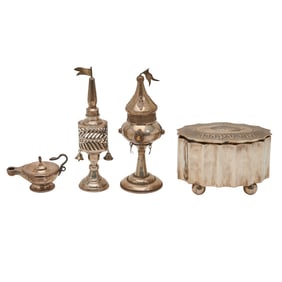 Judaica Silver Ceremonial Articles